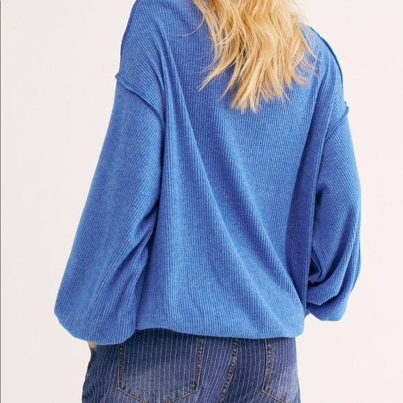 Free People Main Squeeze Hacci Top - Picture 3 of 9